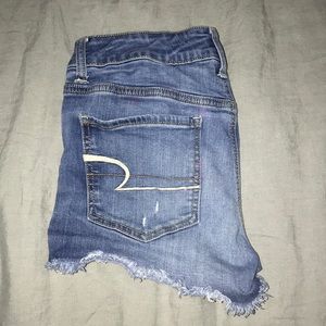 American Eagle midi shorts.